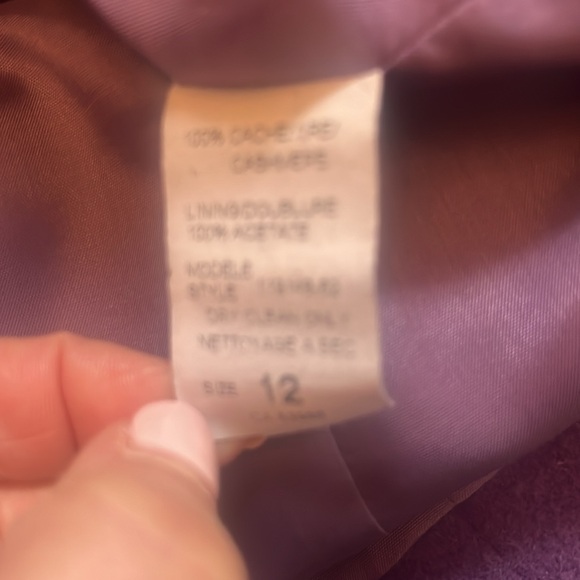 Raffinalla fitted cashmere short blazer - Picture 4 of 4